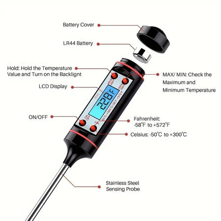 Food Thermometer- مقياس حرارة الطعام