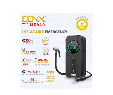4 in 1 Portable Car Jump Starter – جهاز تشغيل سيارة محمول 4 في 1