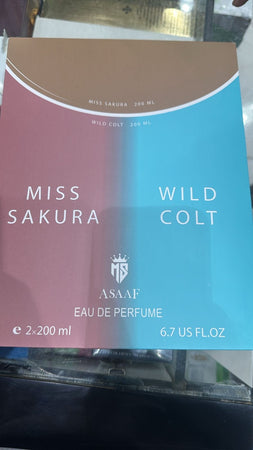 Miss Sakura + Wild Colt Box Bundle( First Copy )