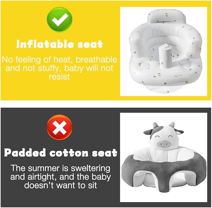 Baby Inflatable Seat - مقعد قابل للنفخ للأطفال