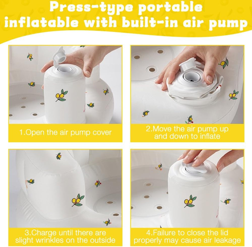 Baby Inflatable Seat - مقعد قابل للنفخ للأطفال