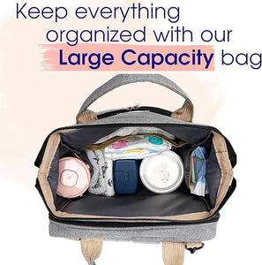 Baby Bag Diaper Bag with Changing Station - حقيبة حفاضات للأطفال مع محطة تغيير