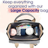 Baby Bag Diaper Bag with Changing Station - حقيبة حفاضات للأطفال مع محطة تغيير