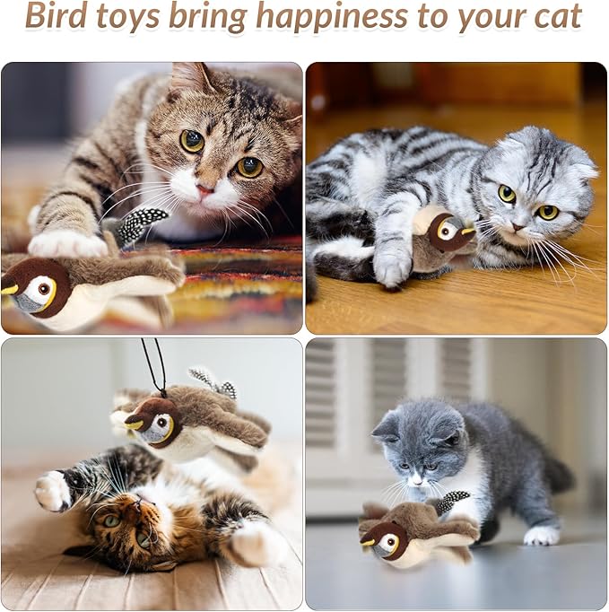 Flying Bird Cat Toy - لعبة القطة الطائر