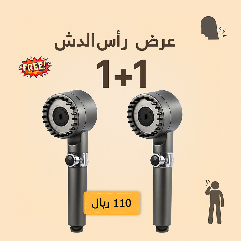 Ya Blash™  High-Pressure Handheld Shower Head Buy 1 get 1 free