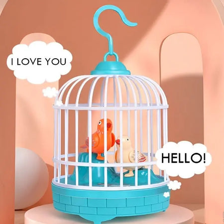 Singing Bird's Cage (Battery Operated) – قفص الطائر المغني (يعمل بالبطارية)