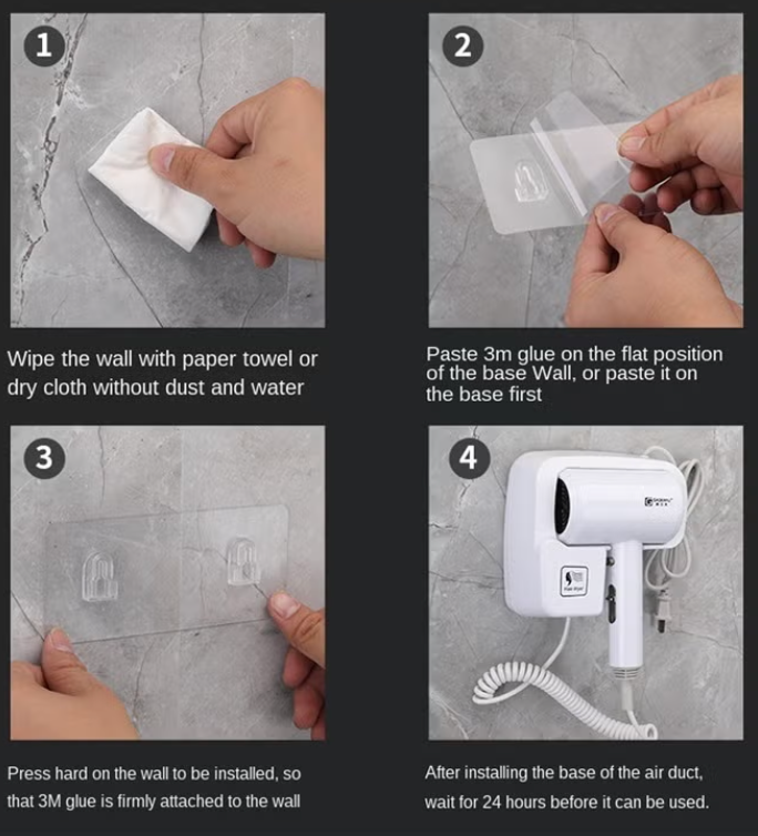 Ya Blash™ Wall Mounted Hair Dryer