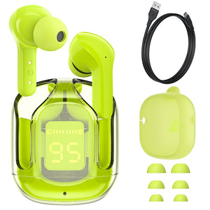 T6 Crystal Wireless Earphones – سماعات كريستال لاسلكية T6