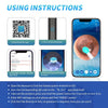 Smart Ear Cleaning Device - لاسلكي واي فاي خلال أذني منظار الأذن كاميرا Borescope مضيئة شمع الأذن تنظيف الأسنان فحص الفم الرعاية الصحية الأذن الأنظف